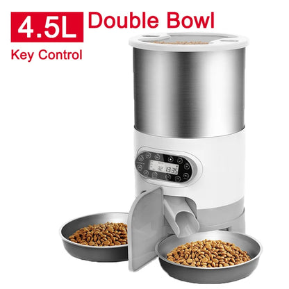 Smart APP Dog/Cat Automatic Feeder Stainless Steel