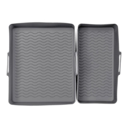 2pc Set Silicone Air Fryer Non-stick Basket Liners