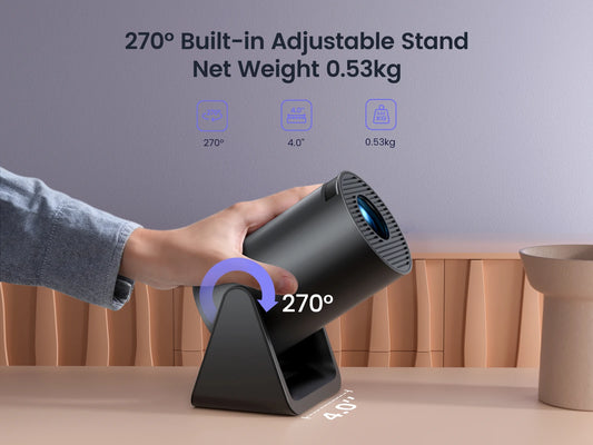 Mini 1080P Smart Projector with WiFi