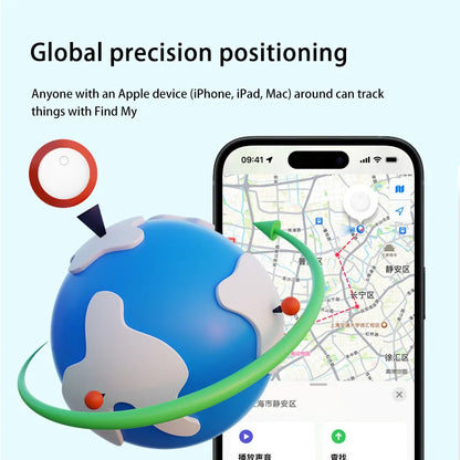 Bluetooth GPS Tracker – Mini Waterproof Smart Tag