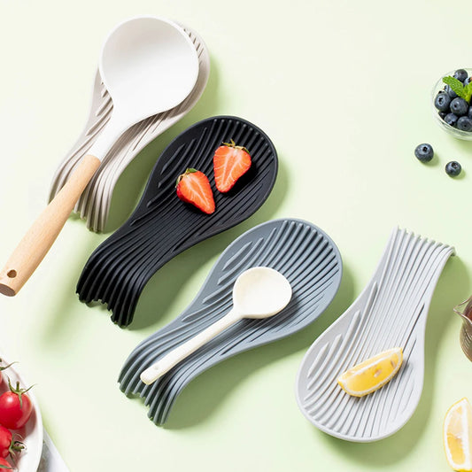Silicone Heat-Resistant Spoon Rest