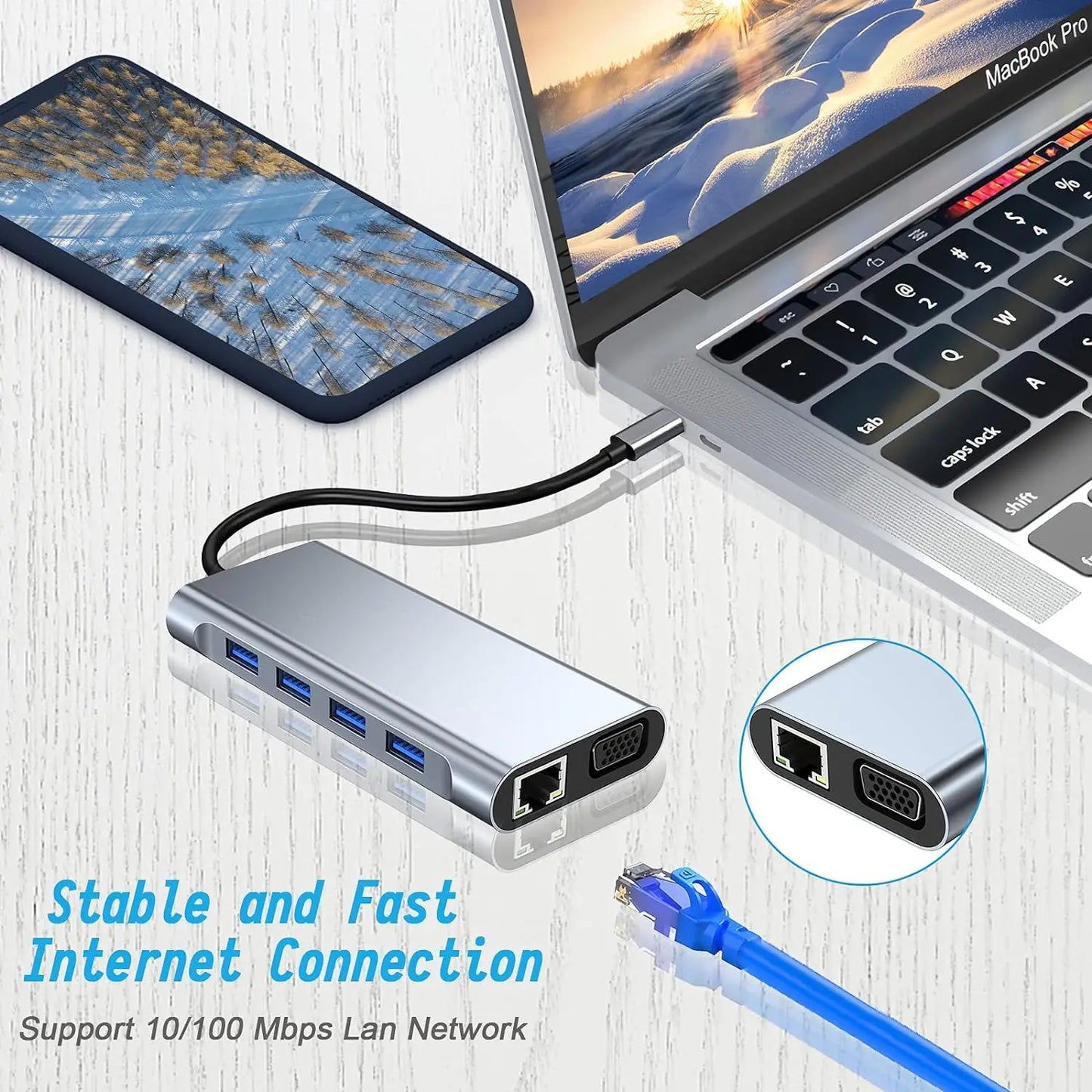 USB C Adapter Dongle