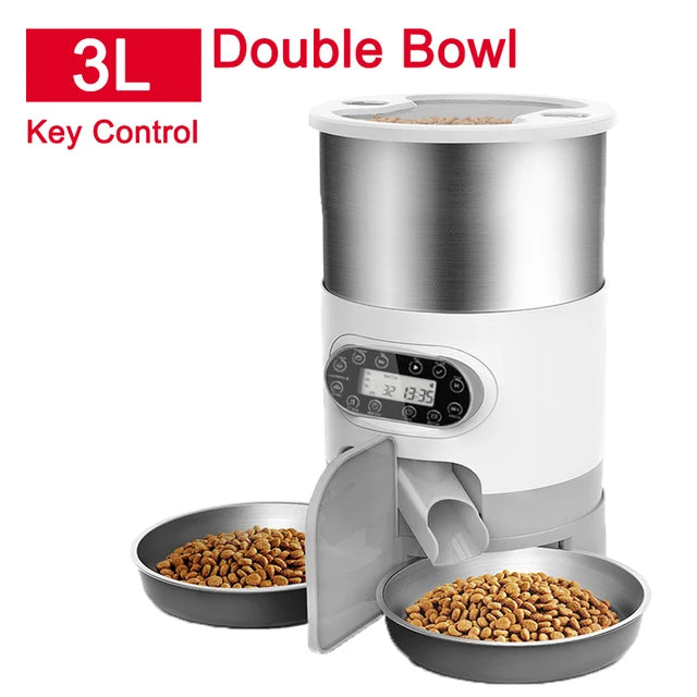 Smart APP Dog/Cat Automatic Feeder Stainless Steel